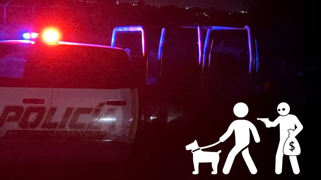A bordo de una camioneta, sujetos asaltan a un hombre en colonia Ampliación Las Rosas