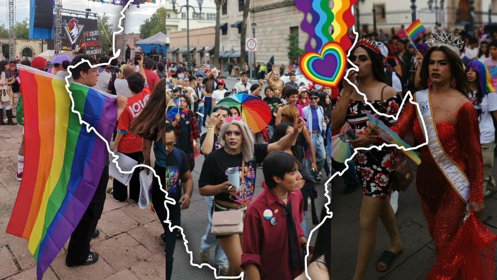 Durango celebra 15 años de orgullo LGBT+ con marcha en la capital