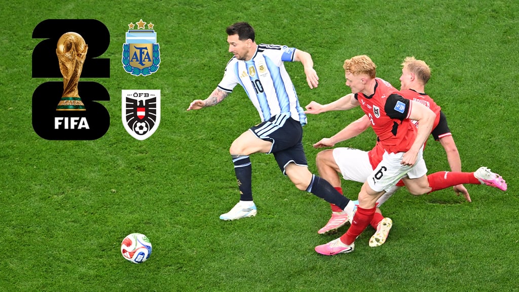 Mundial 2026: Argentina bate a Austria con histórico doblete y récord de Lionel Messi en Dallas
