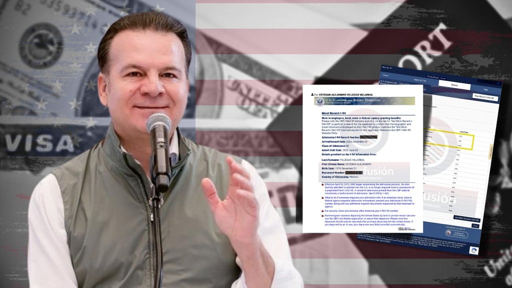 Esteban Villegas no viaja a Estados Unidos desde 2024: Infoinfusión