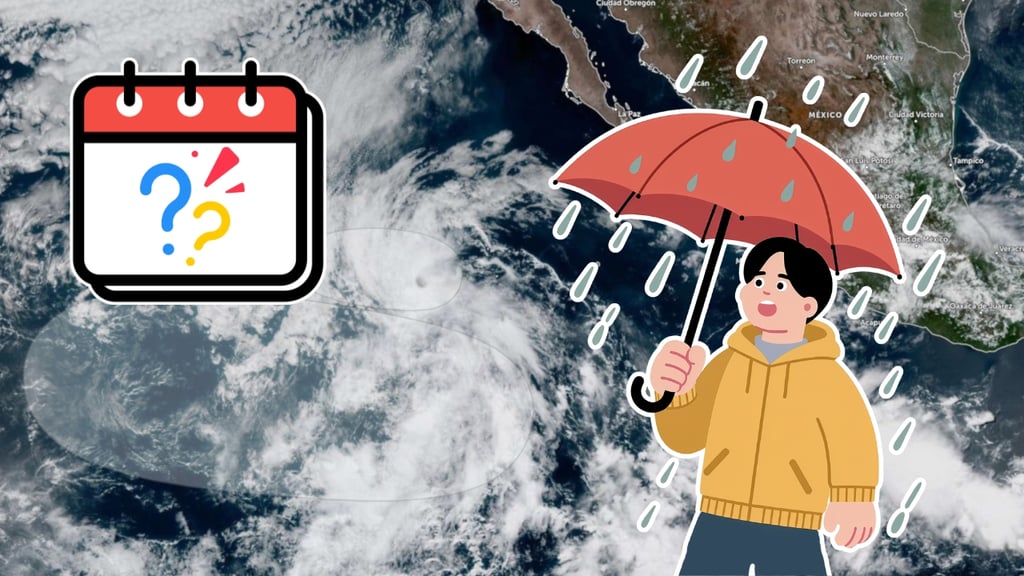 ¿Ciclones ‘Douglas’ y ‘Elida’ se acercan a México? En estas fechas podrían llegar, según Conagua