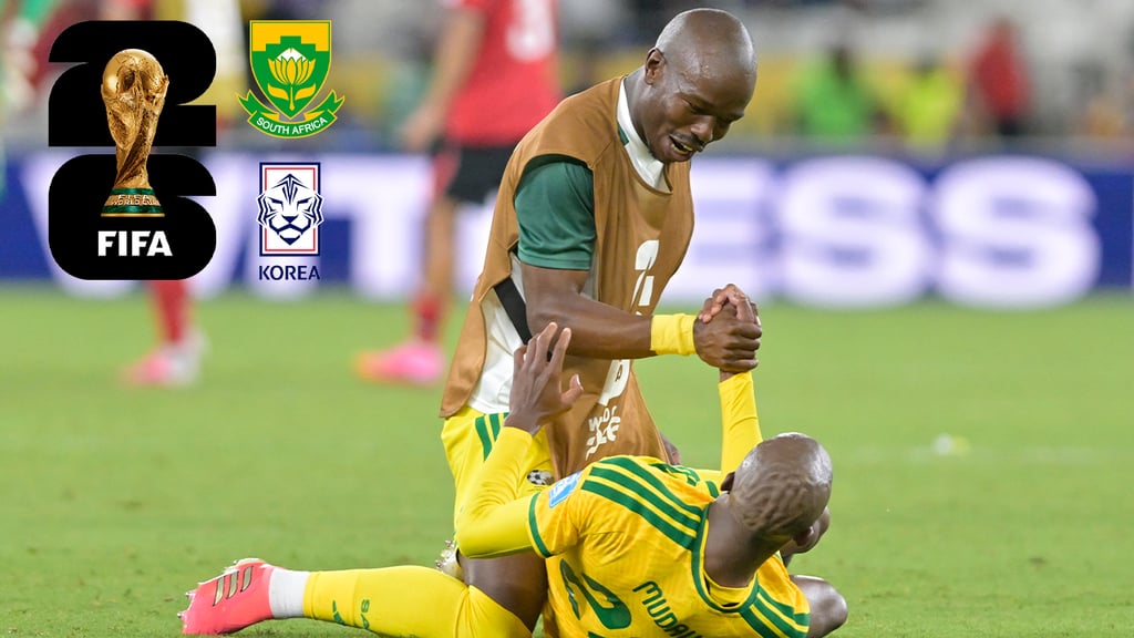 Mundial 2026: Sudáfrica vence heroicamente a Corea del Sur con gol de Maseko y logra clasificar