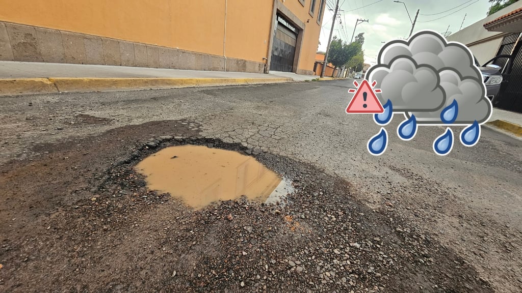 Lluvias exhiben fallas en pavimentación en Durango; 'inversión se va a la coladera': regidora