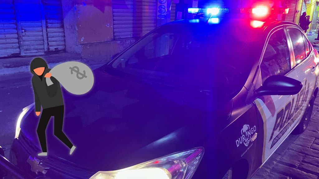 Roban 2 viviendas en distintos puntos de la ciudad de Durango
