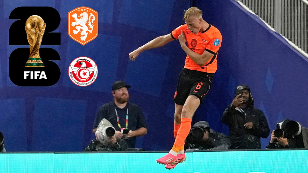 Mundial 2026: Países Bajos vence por 3-1 a Túnez y asegura el liderato invicto del Grupo F