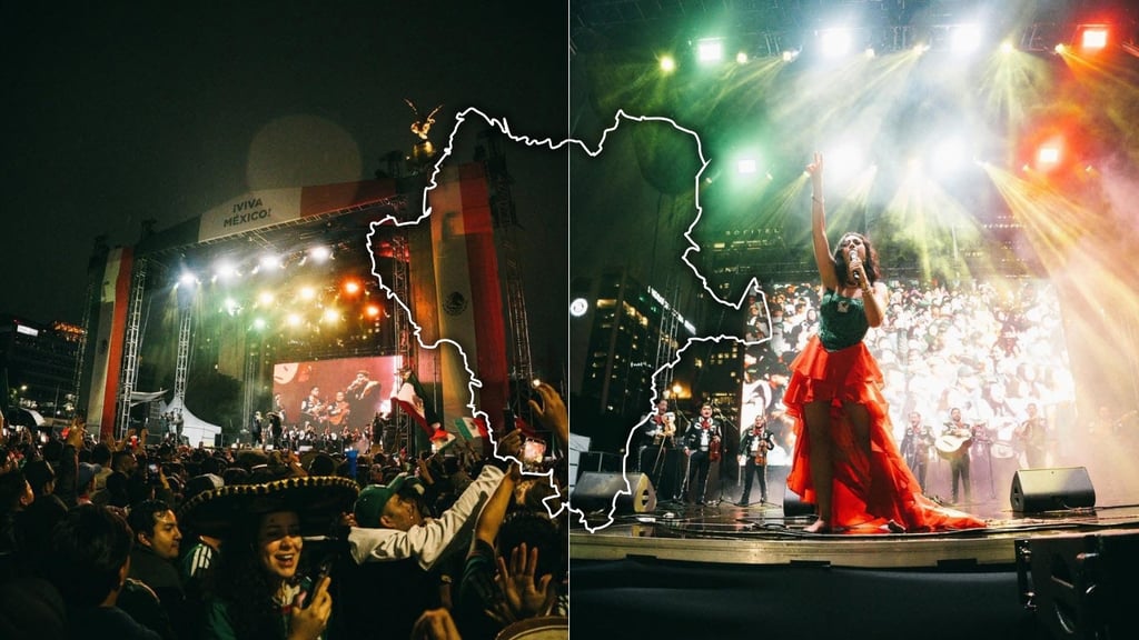 Duranguense Andrea Núñez hace vibrar el Ángel de la Independencia tras triunfo mundialista