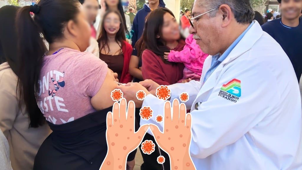 Confirman 14 nuevos contagios de sarampión en Durango; ya suman 496 casos