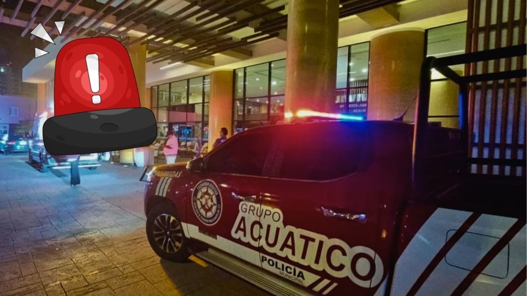 Rescatan a duranguense tras ser arrastrado por el mar en Mazatlán
