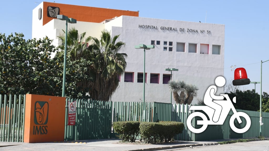 Menor de 15 años resulta lesionado tras choque de motocicleta en Bermejillo
