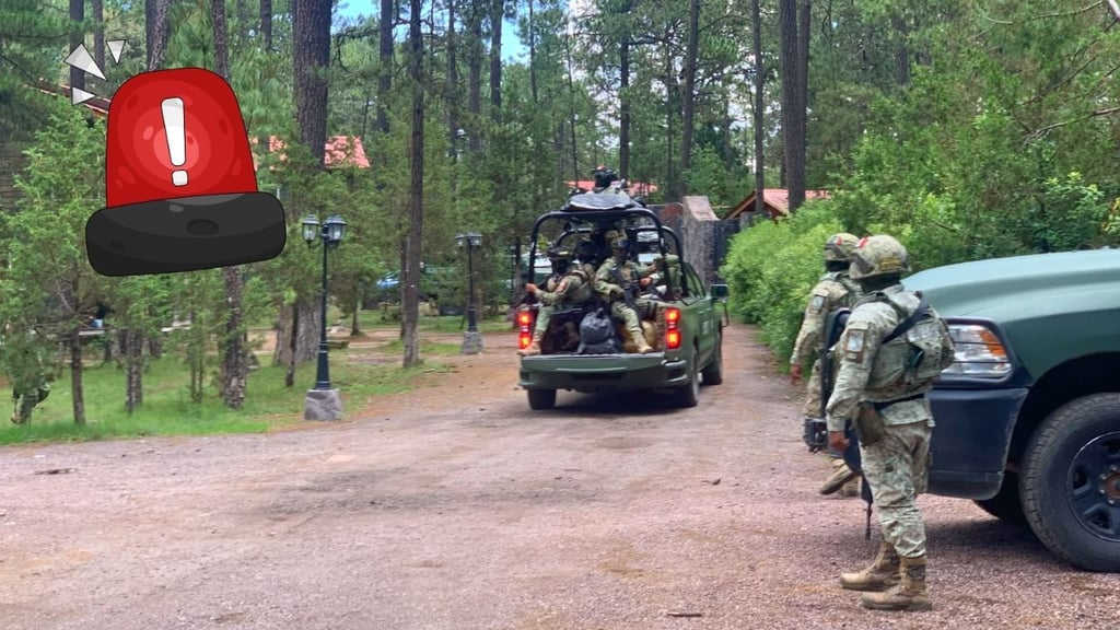 Fuerte operativo de la Defensa en Mexiquillo; reportan detenciones y aseguramiento de arsenal