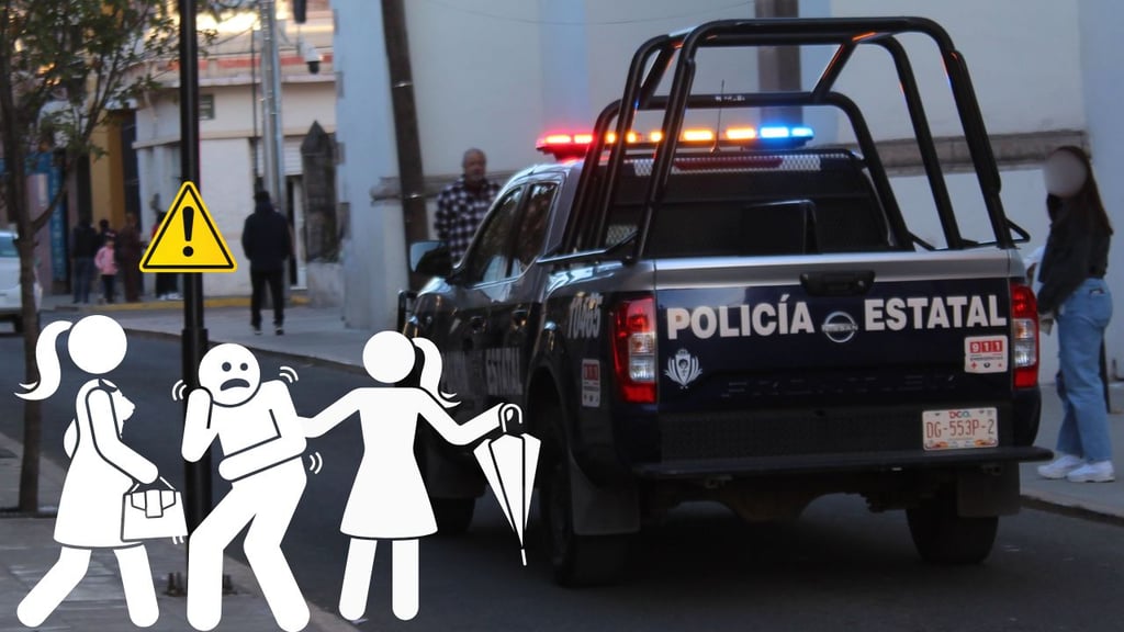 Sin violencia, par de mujeres roban celular a un hombre, en pleno Centro de Durango