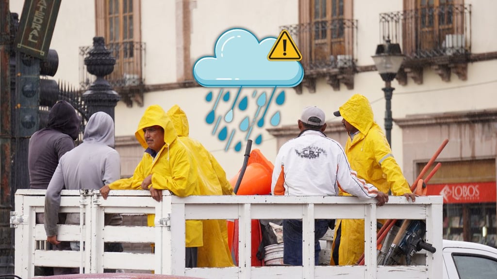 Durango con lluvias de hasta 50 mm este martes; ¿cómo será para la capital?