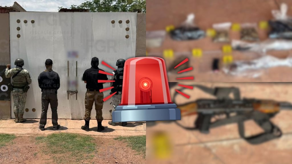 Catean inmueble en Durango por presunto almacenamiento de armas de uso exclusivo