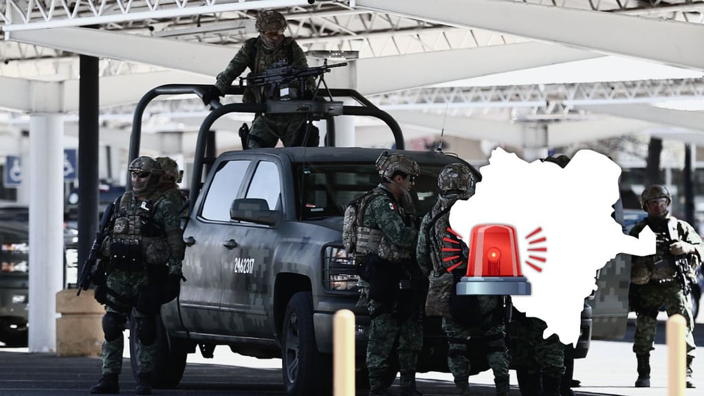 Reportan decomiso de vehículos en operativo de fuerzas federales en Durango capital