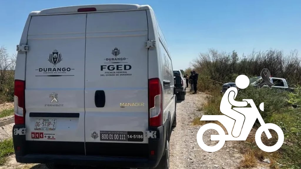 Motociclista fallece tras desvanecerse cuando circulaba por una terracería en Cuencamé