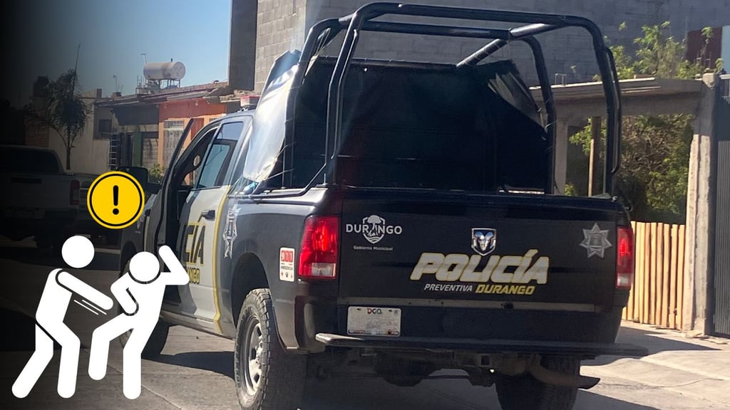 Mujer termina hospitalizada tras desalojo en Durango; señala que policías la golpearon