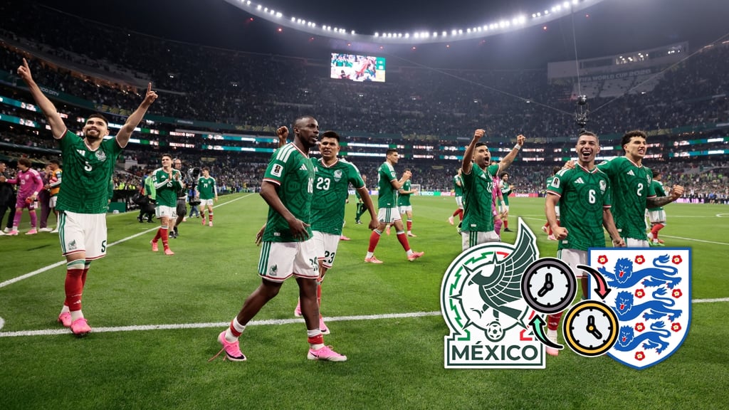 Mundial 2026: Modifican el partido de México vs Inglaterra, ¿a qué hora será?