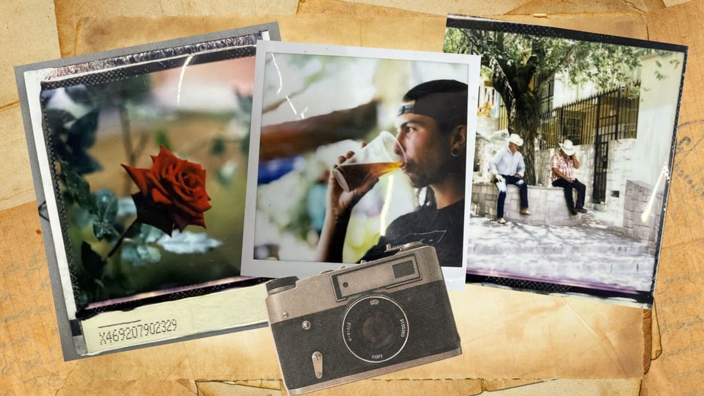 Alonso Salazar explora la materialidad en la colección fotográfica 'Un instante en instantáneo'