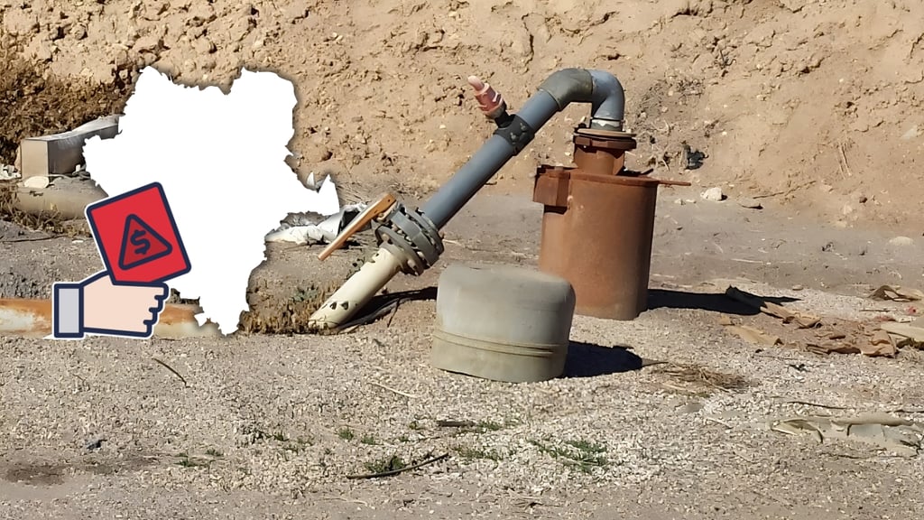 Suma Conagua más de 20 sanciones por extracción ilegal de agua en Durango durante 2026