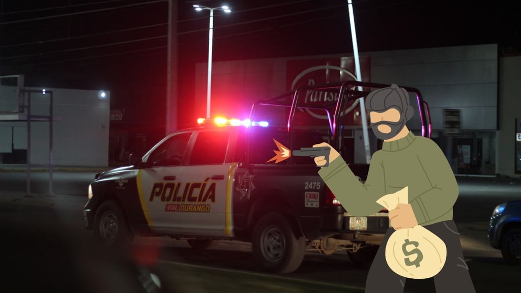 Asaltan con pistola un six en Las Encinas; delincuente escapó en motocicleta