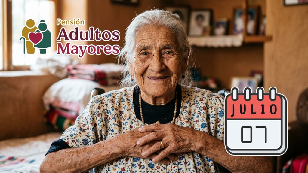 Pensión Bienestar para Adultos Mayores: ¿Qué letras reciben su pago HOY martes 7 de julio?