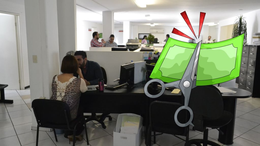 Alistan recorte en nómina de distintas áreas del gobierno de Durango