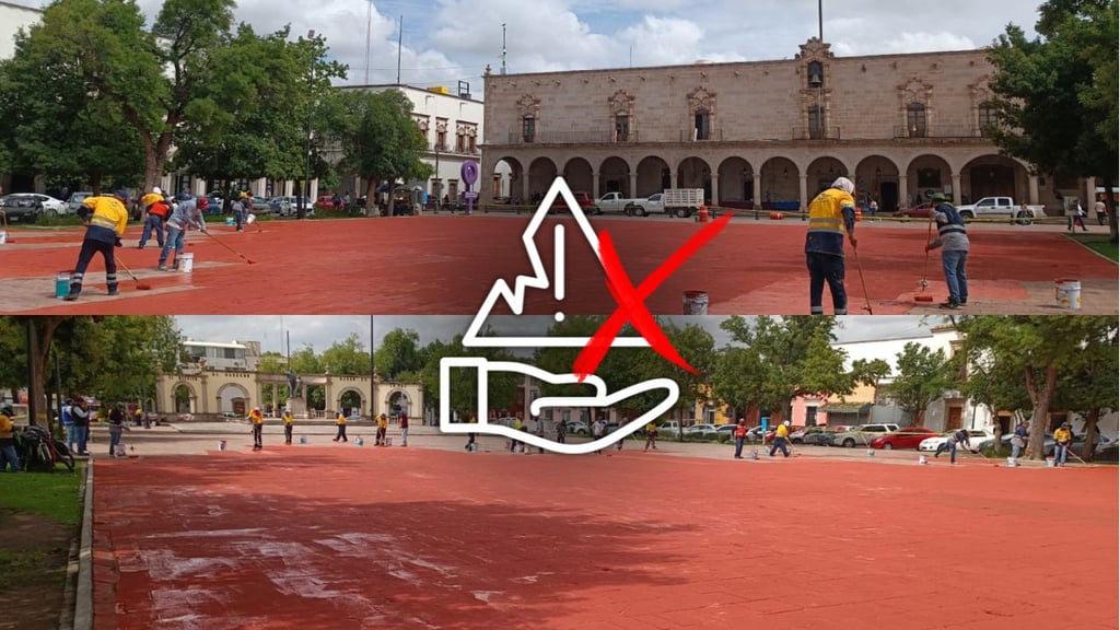 No hay daño en la Plaza IV Centenario por el remozamiento: INAH