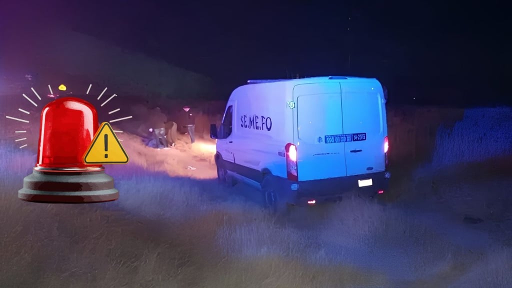 Accidente en carretera Bermejillo-Corralitos deja un muerto y dos lesionados