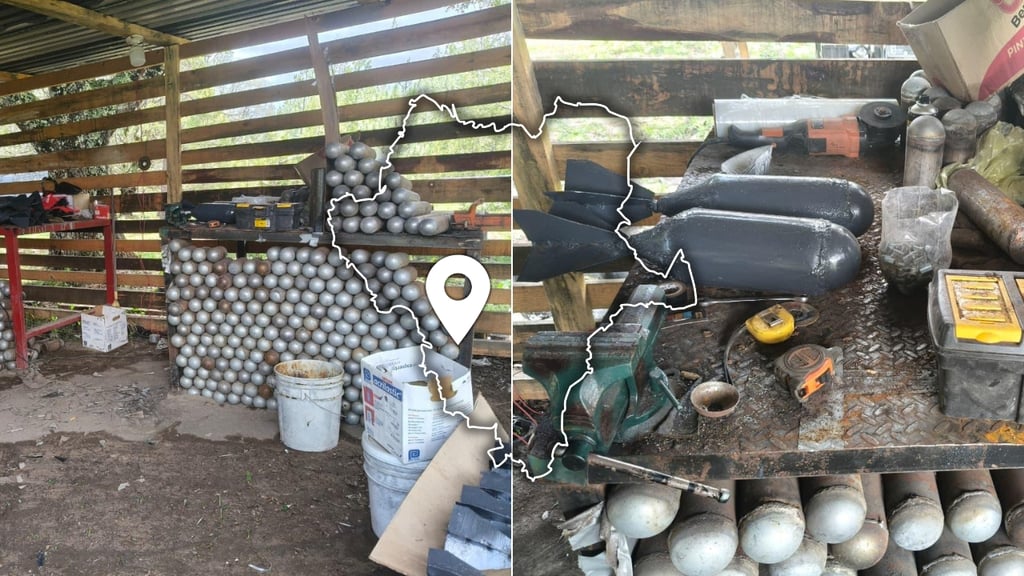 Aseguran taller clandestino para fabricar explosivos en San Dimas