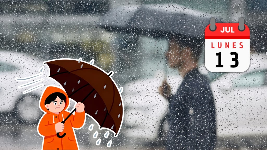 Lluvias intensas llegarán a Durango este lunes; así estará el clima en la capital HOY 13 de julio