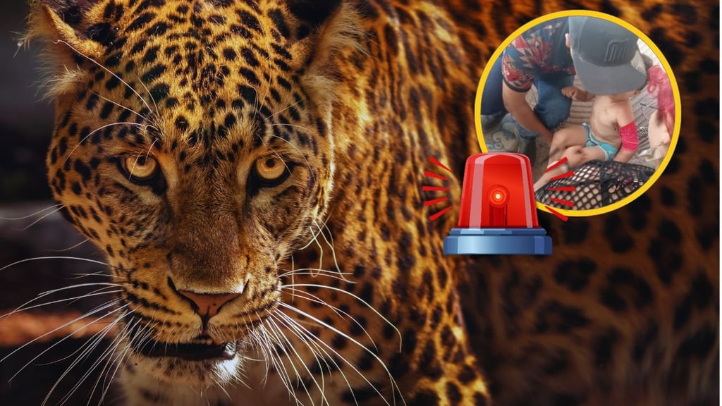 ¡Imágenes fuertes! Menor es atacado por un jaguar en un rancho turístico | VIDEO