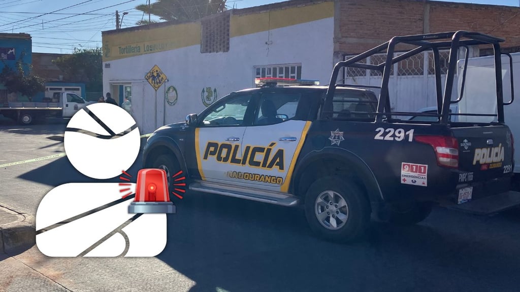 Hombre es herido con arma blanca y pidea ayuda en tienda de Jardines de Durango