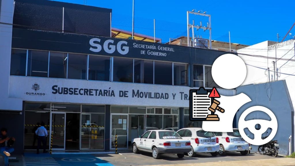 Sancionan a 4 choferes del transporte público por un par de incidentes en Durango capital