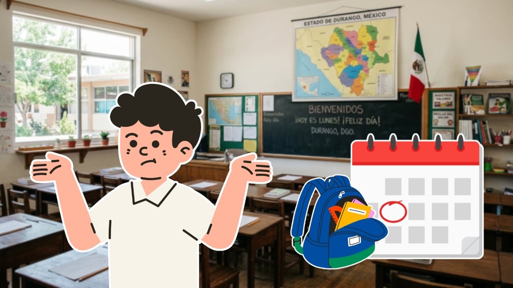 SEP: ¿Cuándo será el regreso a clases en Durango, de acuerdo al Calendario Escolar Oficial 2026-2027?