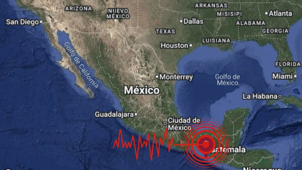 Sismo de 7.4 sacude a Chiapas este viernes 17 de julio