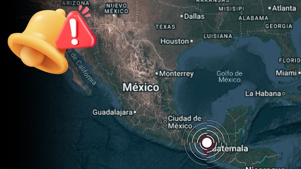 Activan alerta de tsunami en México tras fuerte sismo de 7.4 registrado este 17 de julio