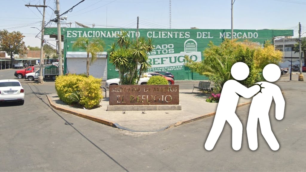 Agreden con arma blanca a hombre cuando caminaba por el mercado El Refugio