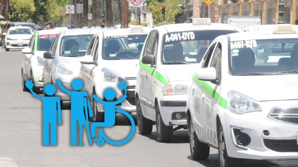 Piden transparentar cuántos taxis incluyentes siguen operando en Durango ante largas esperas