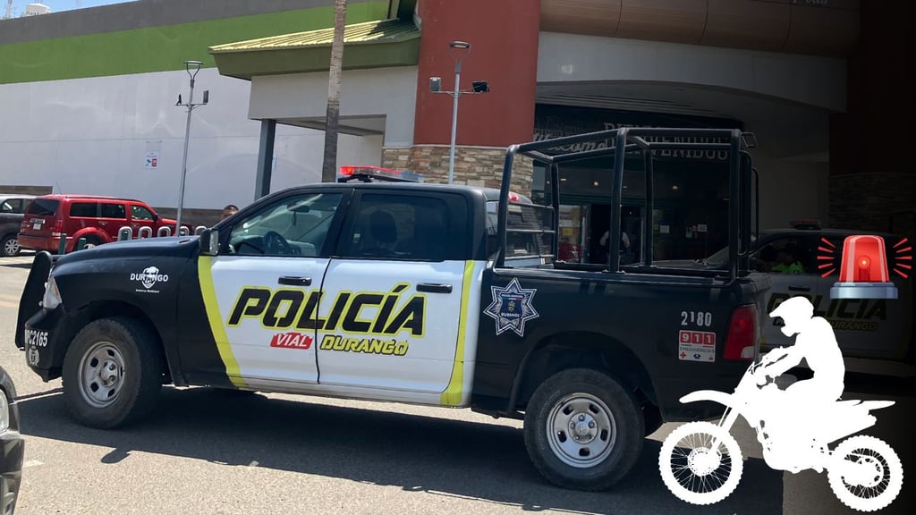 Roban motocicleta del estacionamiento de Alsuper Mezquital