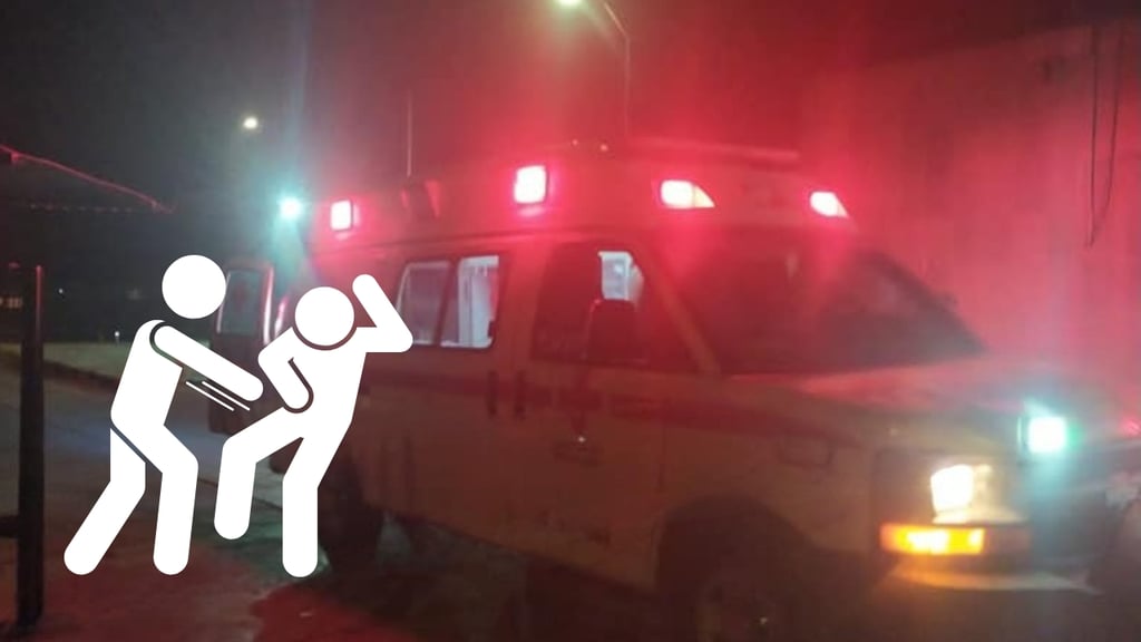 Joven termina hospitalizado tras ser golpeado por tres hombres en colonia de la ciudad de Durango