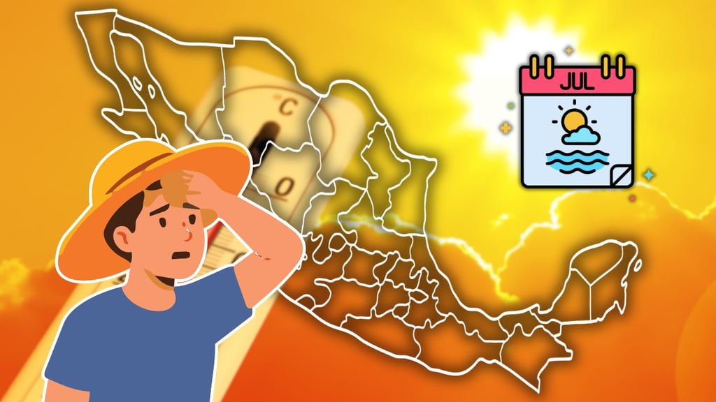 Canícula 2026 ya está en México: ¿cuáles estados registrarán el calor más intenso este verano?