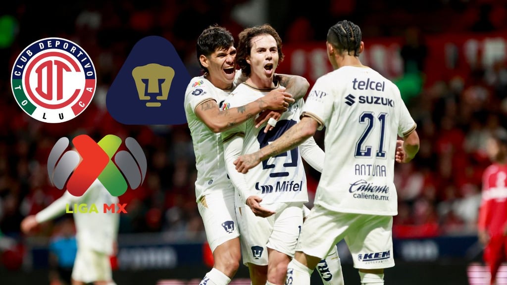 Liga MX: ¡Ley del ex! Arteaga y Córdova lideran la remontada de Pumas contra Toluca