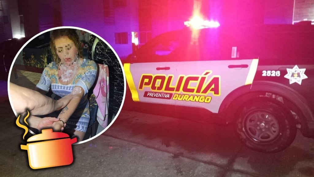 Explota olla de presión y causa quemaduras a mujer que lavaba trastes en hogar de Durango