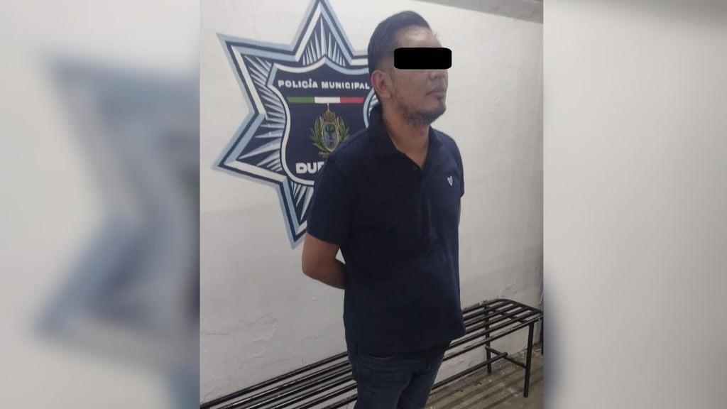 Detienen a hombre por alterar el orden público en la colonia Cielo Azul