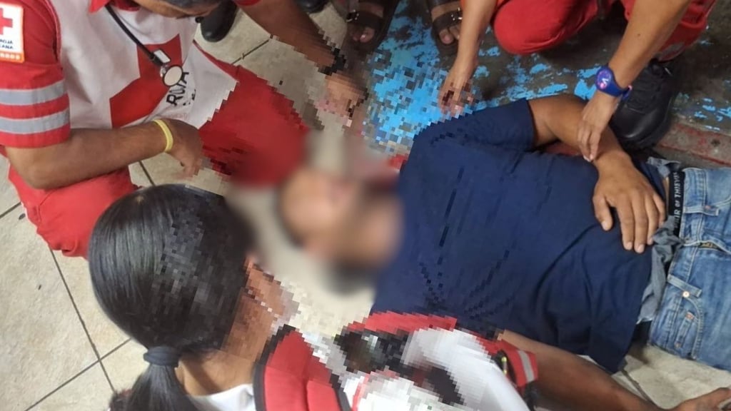 Hombre sufre golpe de calor en calles del Centro de Durango