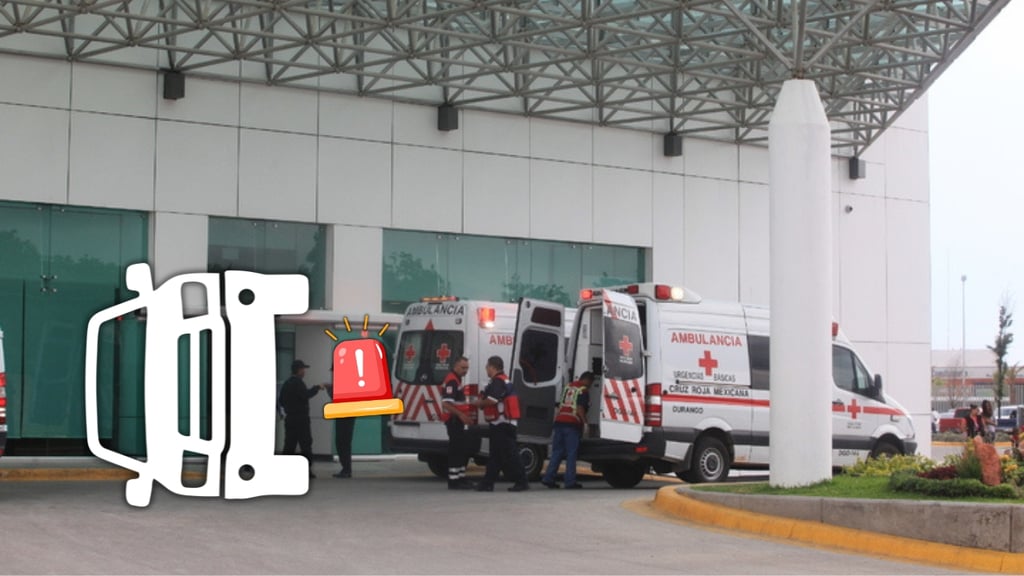 Familia resulta lesionada tras volcar en la Durango-Mazatlán; acusan que una camioneta los impactó