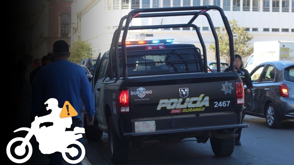 Roban motocicleta en el Centro de Durango; el propietario ya presentó denuncia