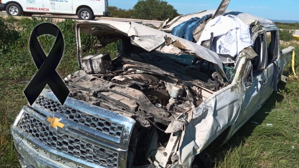 Muere conductor tras volcadura en la carretera Panamericana, a la altura de Villa Hidalgo