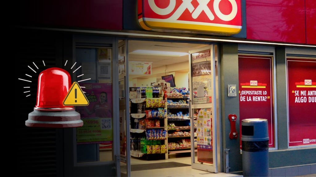 En media hora, asaltan dos Oxxo's en distintos puntos de Durango