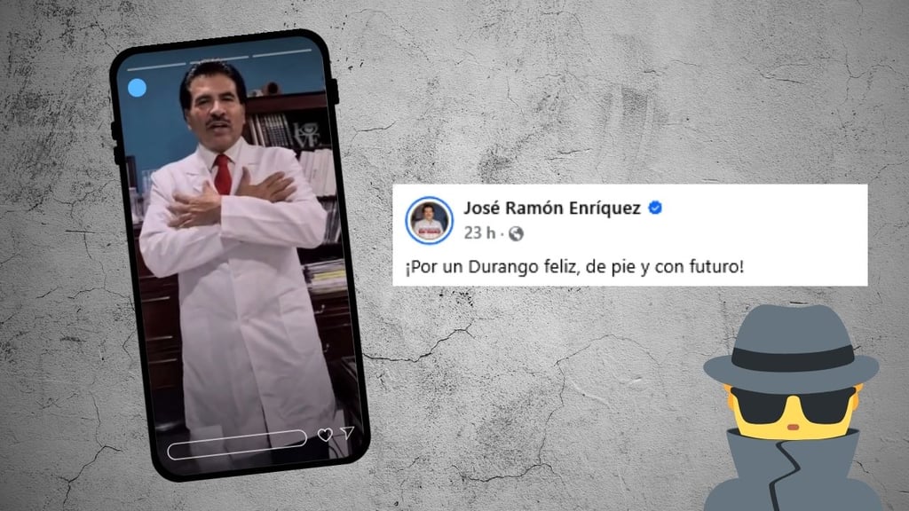 Reapareció José Ramón Enríquez... ¿solo en su faceta de médico?